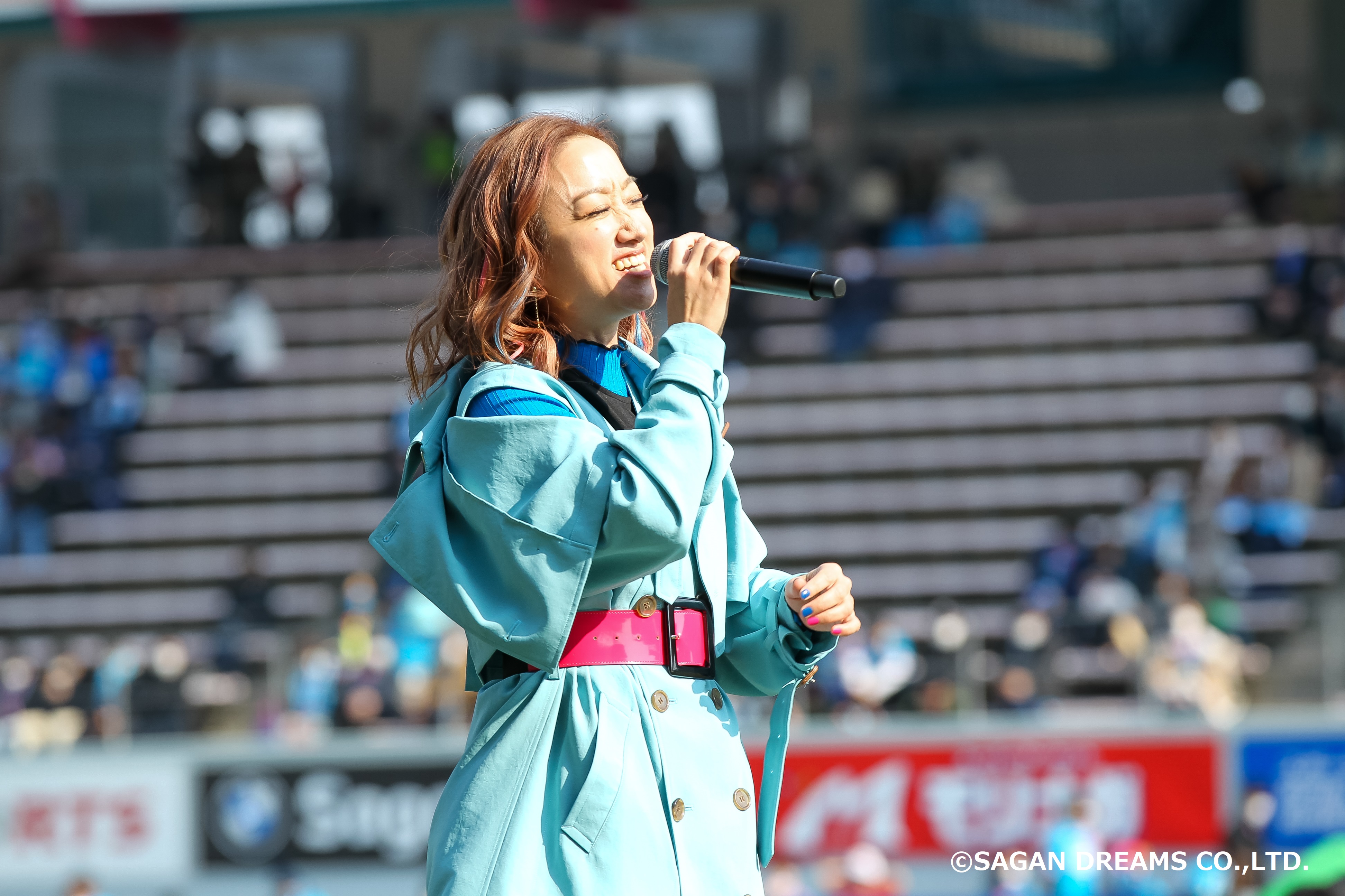 Lecca サガン鳥栖サポーターズソングを試合前に披露 フォトセレクション Id 日刊エンタメクリップ Lecca サガン鳥栖サポーターズソングを試合前に披露 フォトセレクション Id 日刊エンタメクリップ