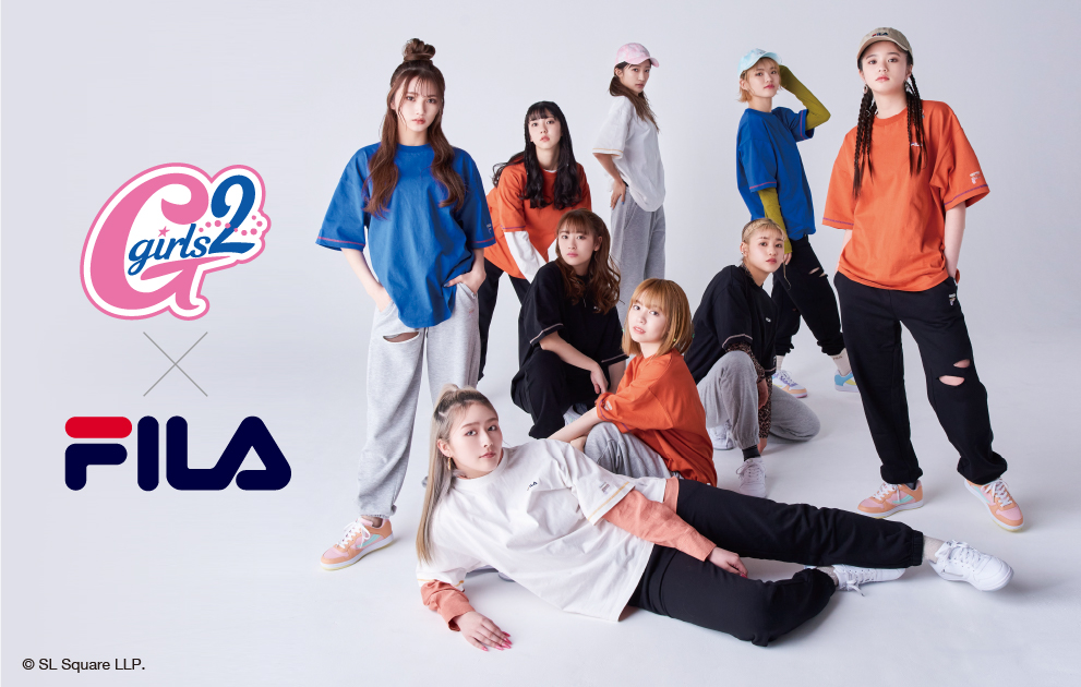 Girls² メンバーがデザインしたフットウェアとアパレル「Girls²×FILA×ABC-MARTコラボコレクション」4月28日(木)発売決定！