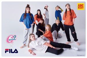 Girls² メンバーがデザインしたフットウェアとアパレル「Girls²×FILA×ABC-MARTコラボコレクション」4月28日(木)発売決定！