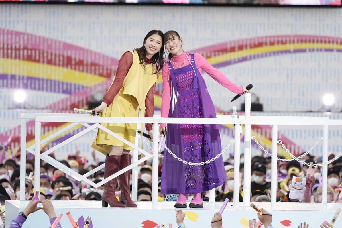 “春一”3年ぶりの開催、笑顔のバトンは福島県・J-VILLAGEへ! ももクロ【春の一大事2022 ~笑顔のチカラ つなげるオモイ in 楢葉・広野・浪江 三町合同大会~】2DAYS完走! 39 “春一”3年ぶりの開催、笑顔のバトンは福島県・J-VILLAGEへ! ももクロ【春の一大事2022 ~笑顔のチカラ つなげるオモイ in 楢葉・広野・浪江 三町合同大会~】2DAYS完走!