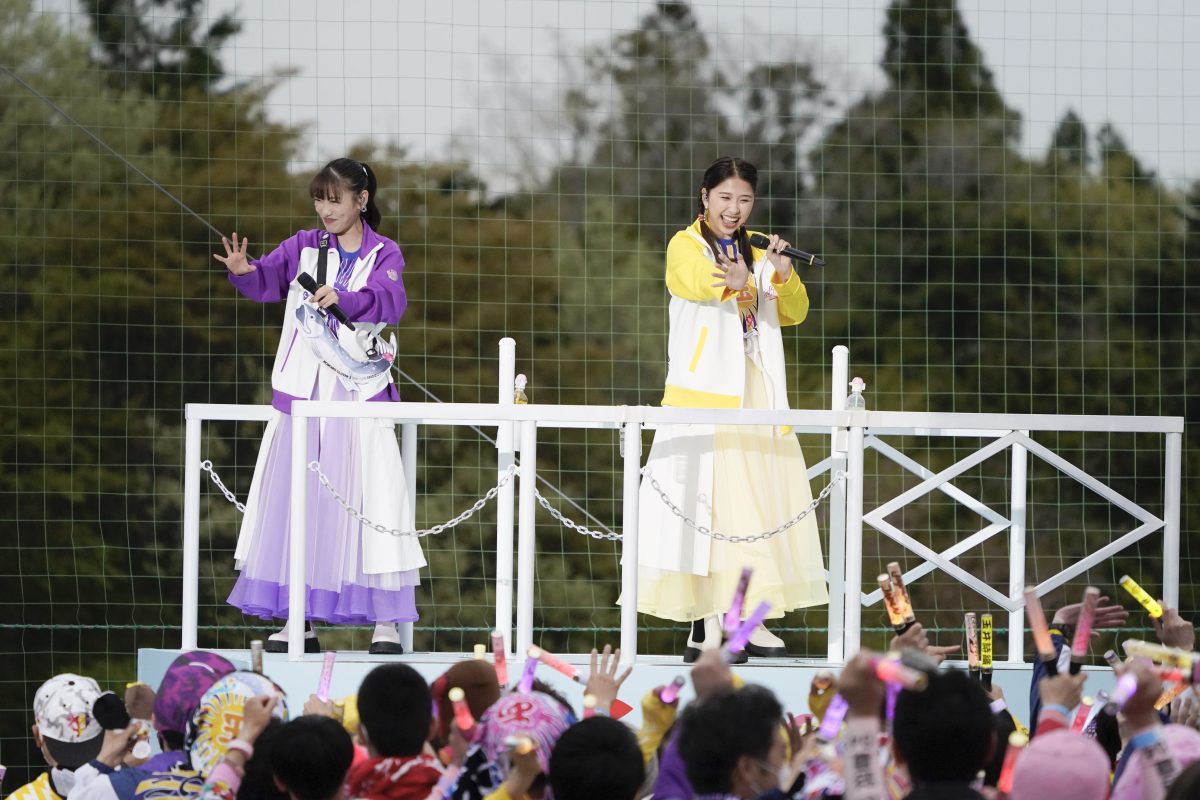 “春一”3年ぶりの開催、笑顔のバトンは福島県・J-VILLAGEへ! ももクロ【春の一大事2022 ~笑顔のチカラ つなげるオモイ in 楢葉・広野・浪江 三町合同大会~】2DAYS完走! 46 “春一”3年ぶりの開催、笑顔のバトンは福島県・J-VILLAGEへ! ももクロ【春の一大事2022 ~笑顔のチカラ つなげるオモイ in 楢葉・広野・浪江 三町合同大会~】2DAYS完走!