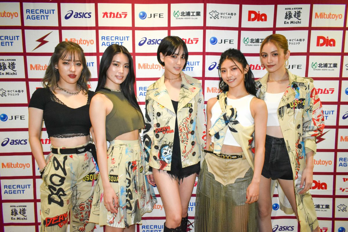 【Happiness】5人体制初の有観客でのパフォーマンスを披露！！ Bリーグ川崎ブレイブサンダース対新潟アルビレックスBBとのハーフタイムショーに出演！！