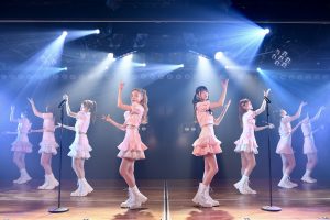 AKB48 新チーム初日公演の大トリを華やかに飾った向井地チームA「重力シンパシー」公演 チームAキャプテン向井地美音「華のあるメンバーで過去最高に団結力のあるチームAを見せたい」