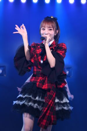 AKB48 新チーム初日公演の大トリを華やかに飾った向井地チームA「重力シンパシー」公演 チームAキャプテン向井地美音「華のあるメンバーで過去最高に団結力のあるチームAを見せたい」