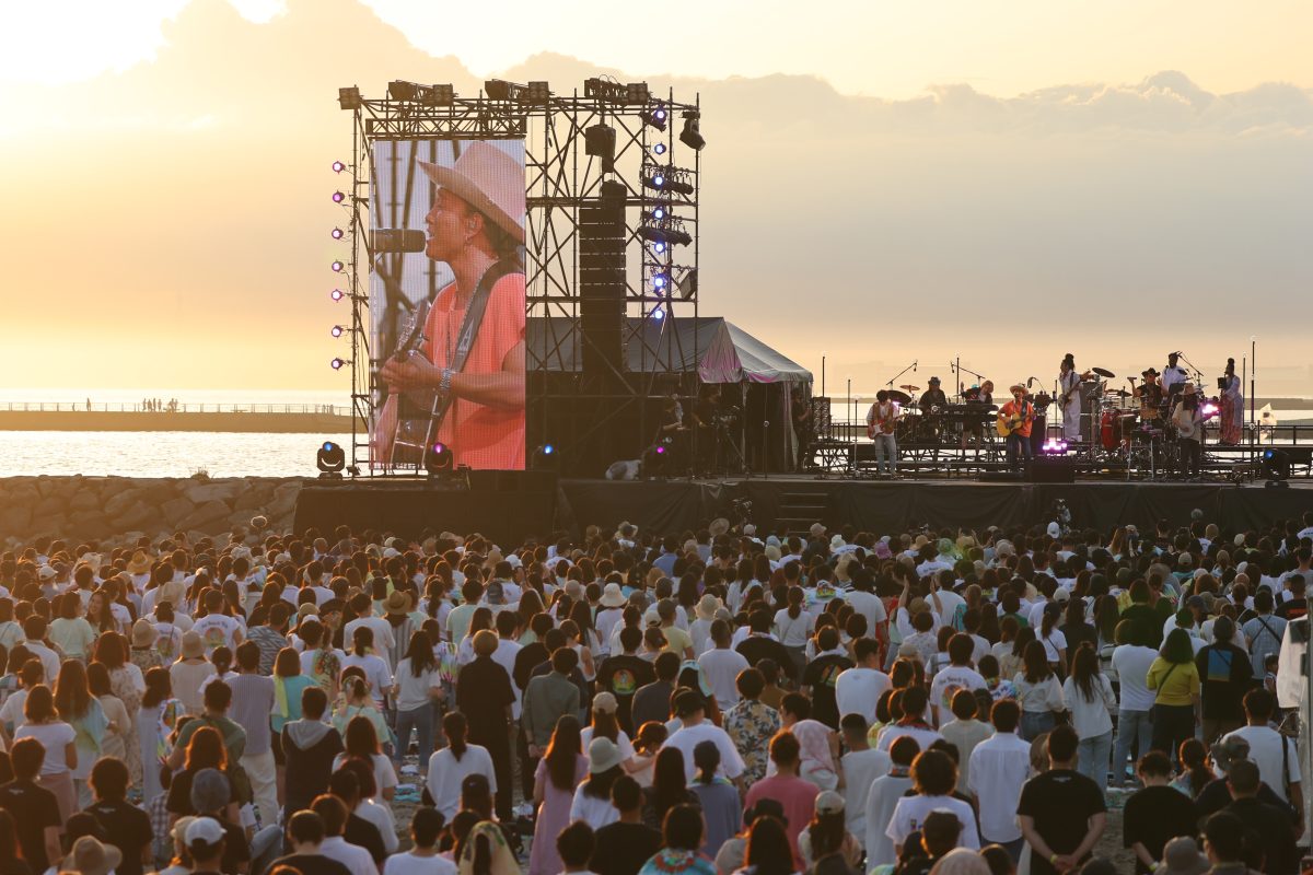 平井 大、3年ぶりとなるビーチフェスを開催！！波の音や海の風を感じられる特別なステージから約1万5000人の観客を魅了！