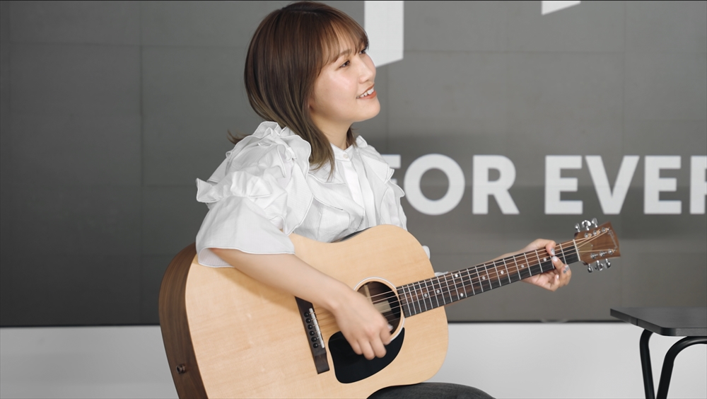 non-noモデル紺野彩夏、アコギ女子を目指す企画で念願の井上苑子と初共演！ お披露目LIVEのサプライズ発表に、「今からとても楽しみです」 エピフォン新WEB動画『Epiphone | For Every Challenge　～紺野 彩夏～』第5弾が本日公開！