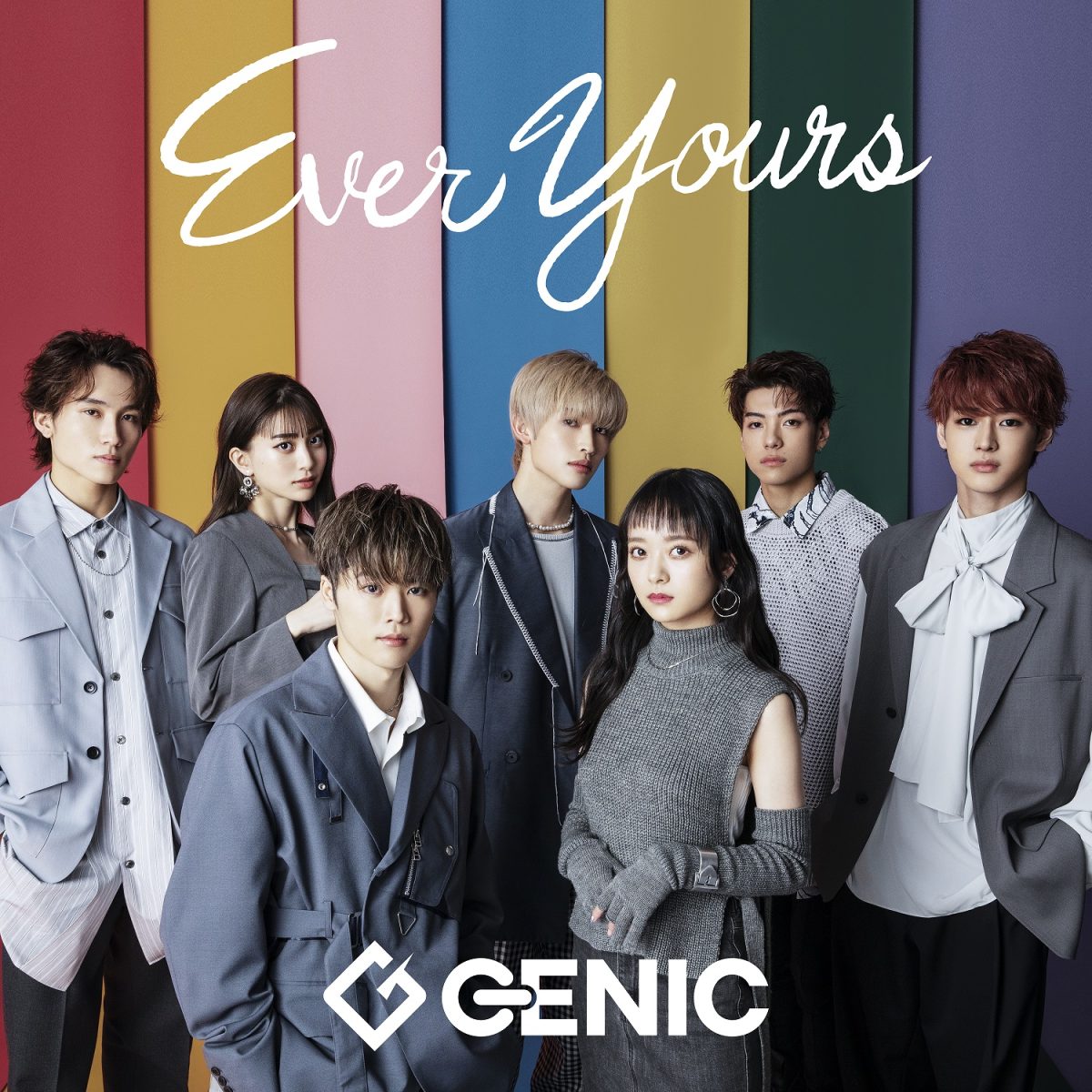 男女混合7人組グループGENIC、2ndアルバム「Ever Yours」ジャケット写真解禁&リリースイベントツアー開催決定。