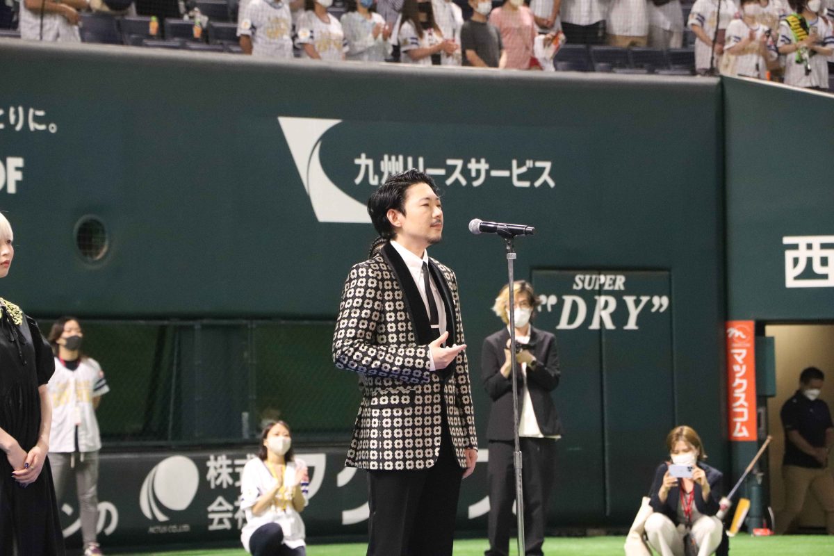 Awesome City Club、福岡ソフトバンクホークス「鷹の祭典2022」でatagiが国歌独唱