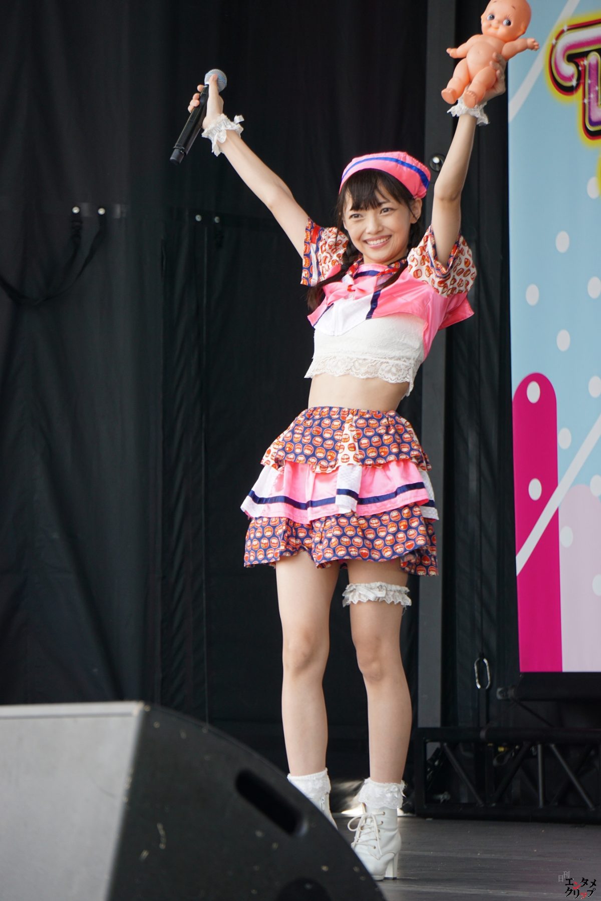 クリエイティブうたのおねえさん 松山あおいがTOKYO IDOL FESTIVALに初登場！ 夢が叶い思わず涙！ マイクを調教してしまうハプニングも！