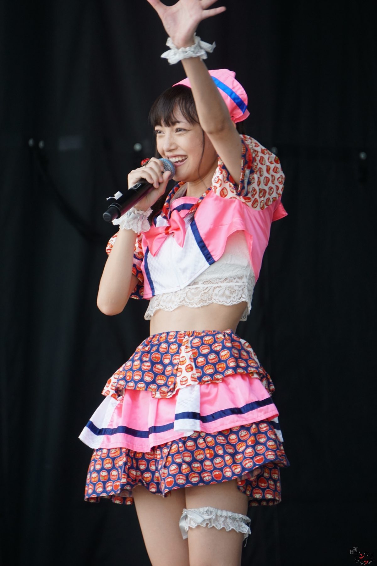 クリエイティブうたのおねえさん 松山あおいがTOKYO IDOL FESTIVALに初登場！ 夢が叶い思わず涙！ マイクを調教してしまうハプニングも！