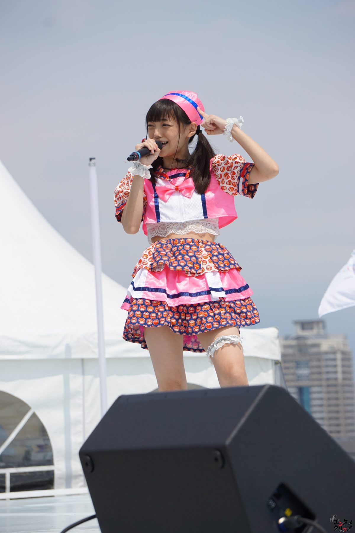 クリエイティブうたのおねえさん 松山あおいがTOKYO IDOL FESTIVALに初登場！ 夢が叶い思わず涙！ マイクを調教してしまうハプニングも！