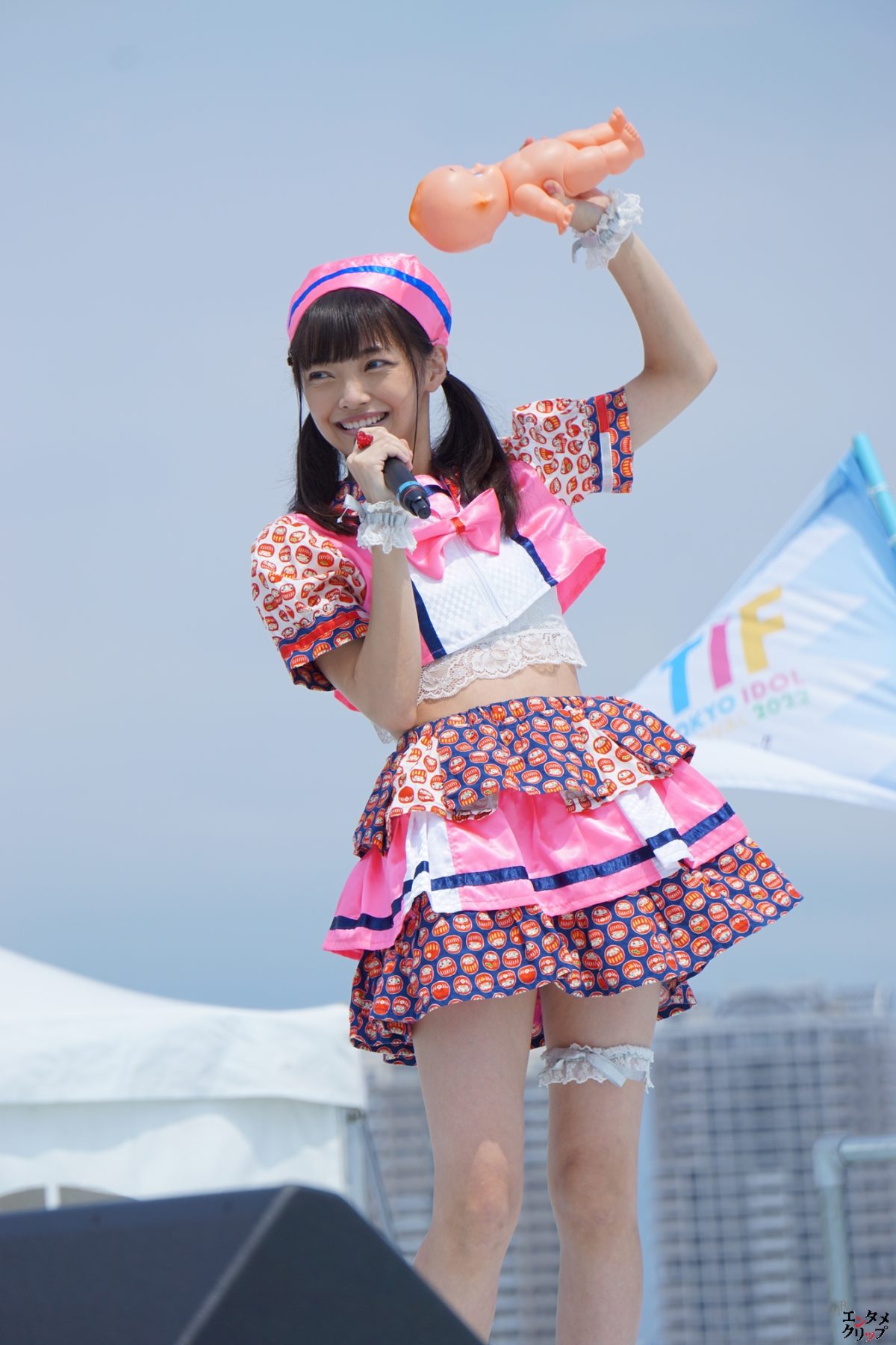 クリエイティブうたのおねえさん 松山あおいがTOKYO IDOL FESTIVALに初登場！ 夢が叶い思わず涙！ マイクを調教してしまうハプニングも！
