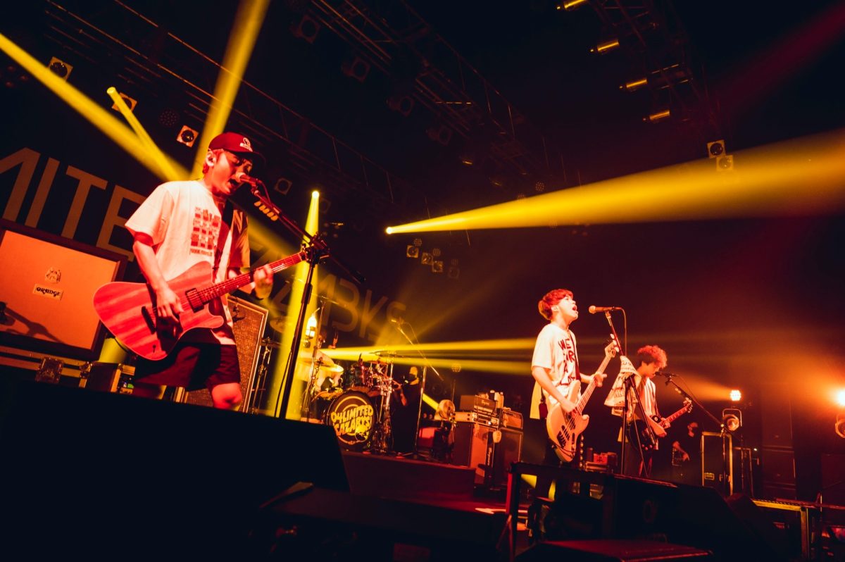 04 Limited Sazabys FC「YON TOWN」発足4周年を祝う町民大感謝祭、愛知•Zepp Nagoyaで開催。大収穫の秋を予感させるアルバム『Hervest』リリース発表も！