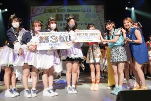 UNIDOL 2022 Summer 優勝は“Bombs!” シークレットゲストのアンジュルム 竹内朱莉は“有言実行を本当に成し遂げものすごくカッコいい”と総評