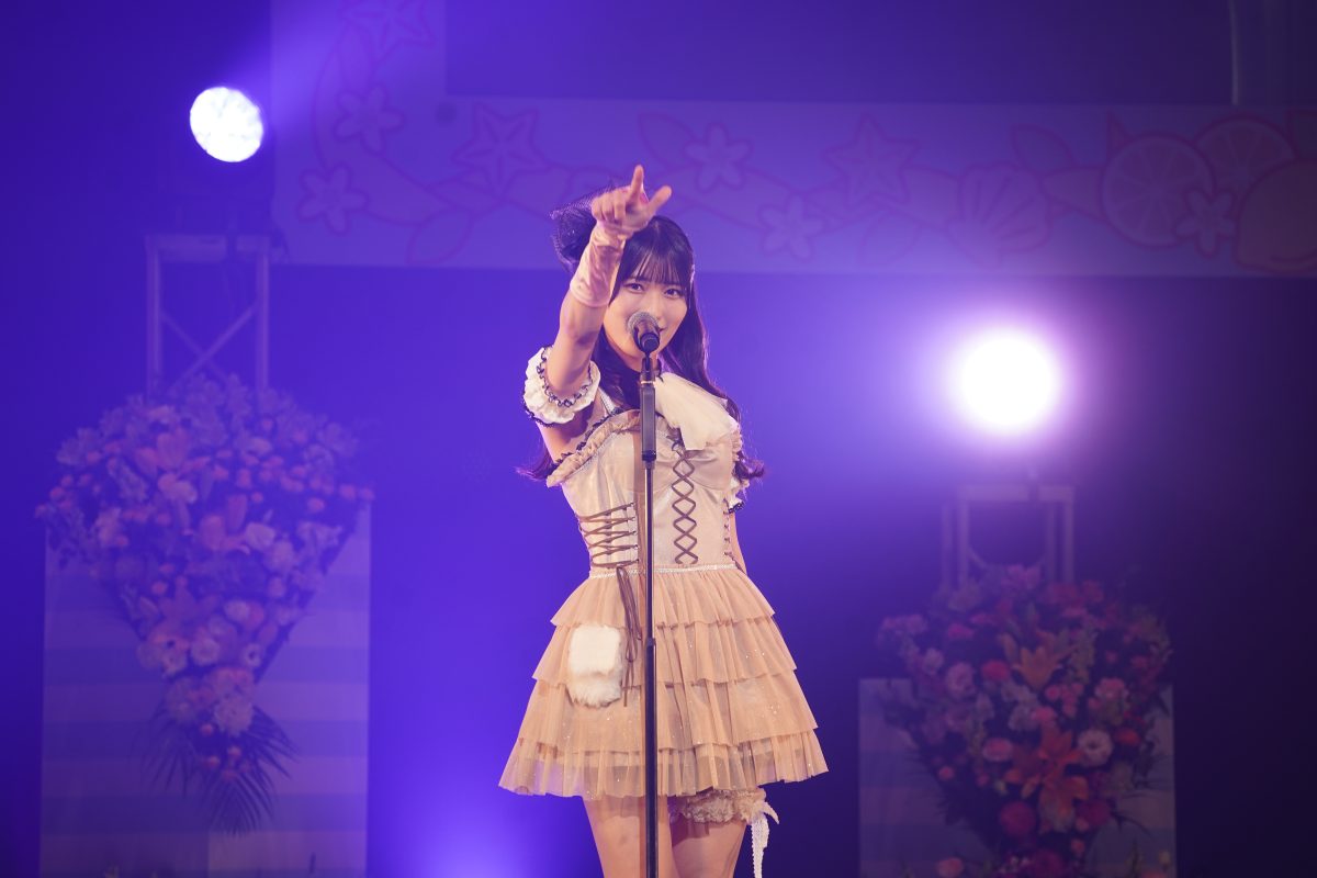 STU48『2期生 3rd Anniversary Live』「花はみんなのものプロジェクト」企画 ファンから送られた季節のアレンジフラワーステージで華やかに！！