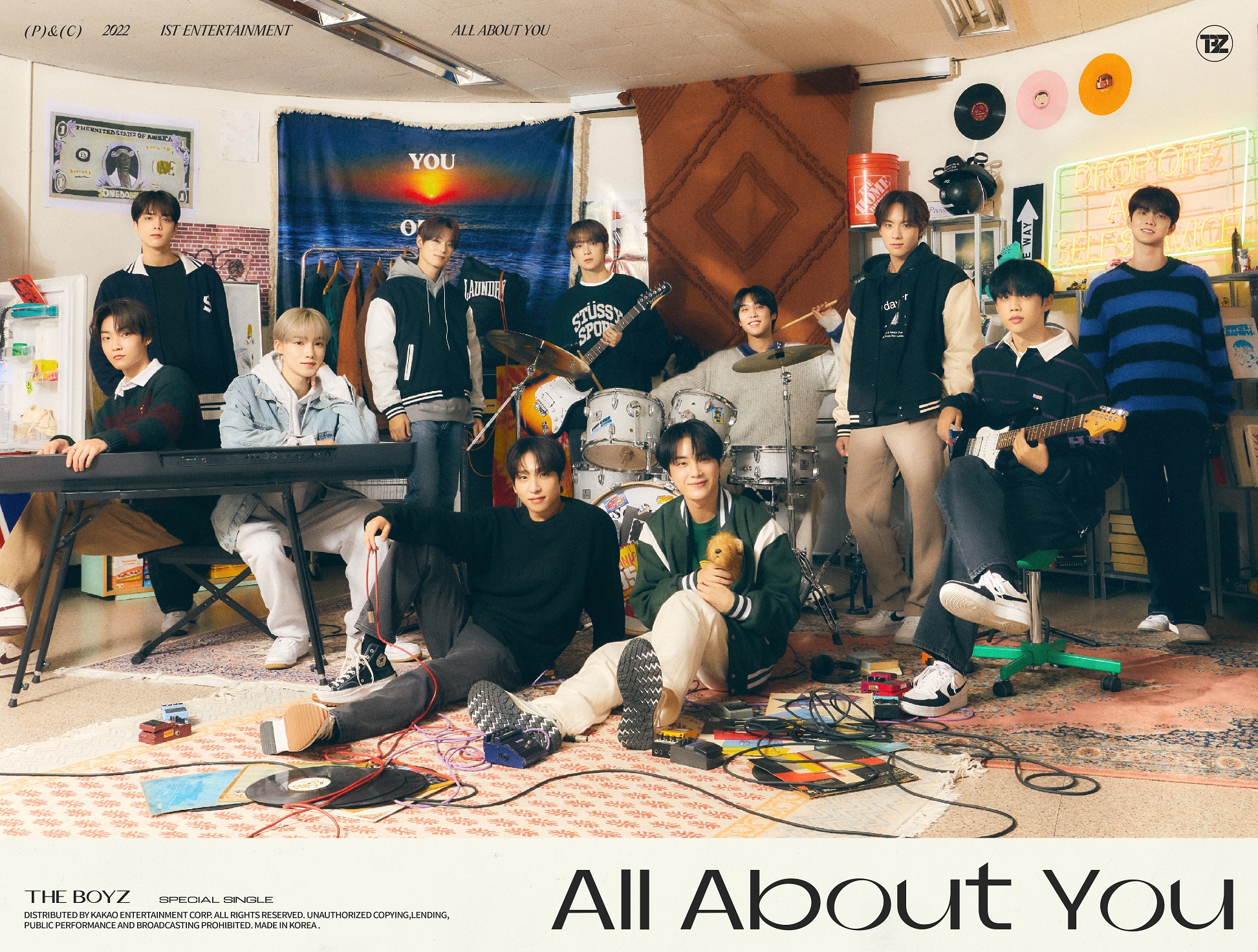 THE BOYZのデビュー5周年記念スペシャル・シングル「All About You」が