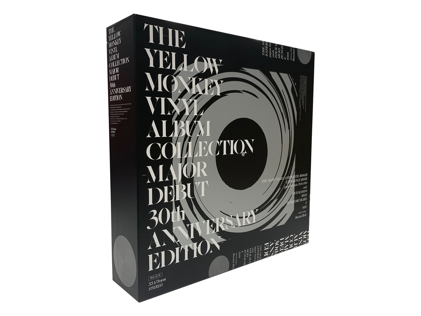 THE YELLOW MONKEY メジャーデビュー30周年を記念したアナログBOXのデザイン公開！