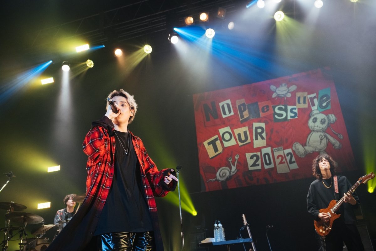 Novel Core、Zepp規模会場を周る単独ツアー「No Pressure TOUR 2022」が終了！