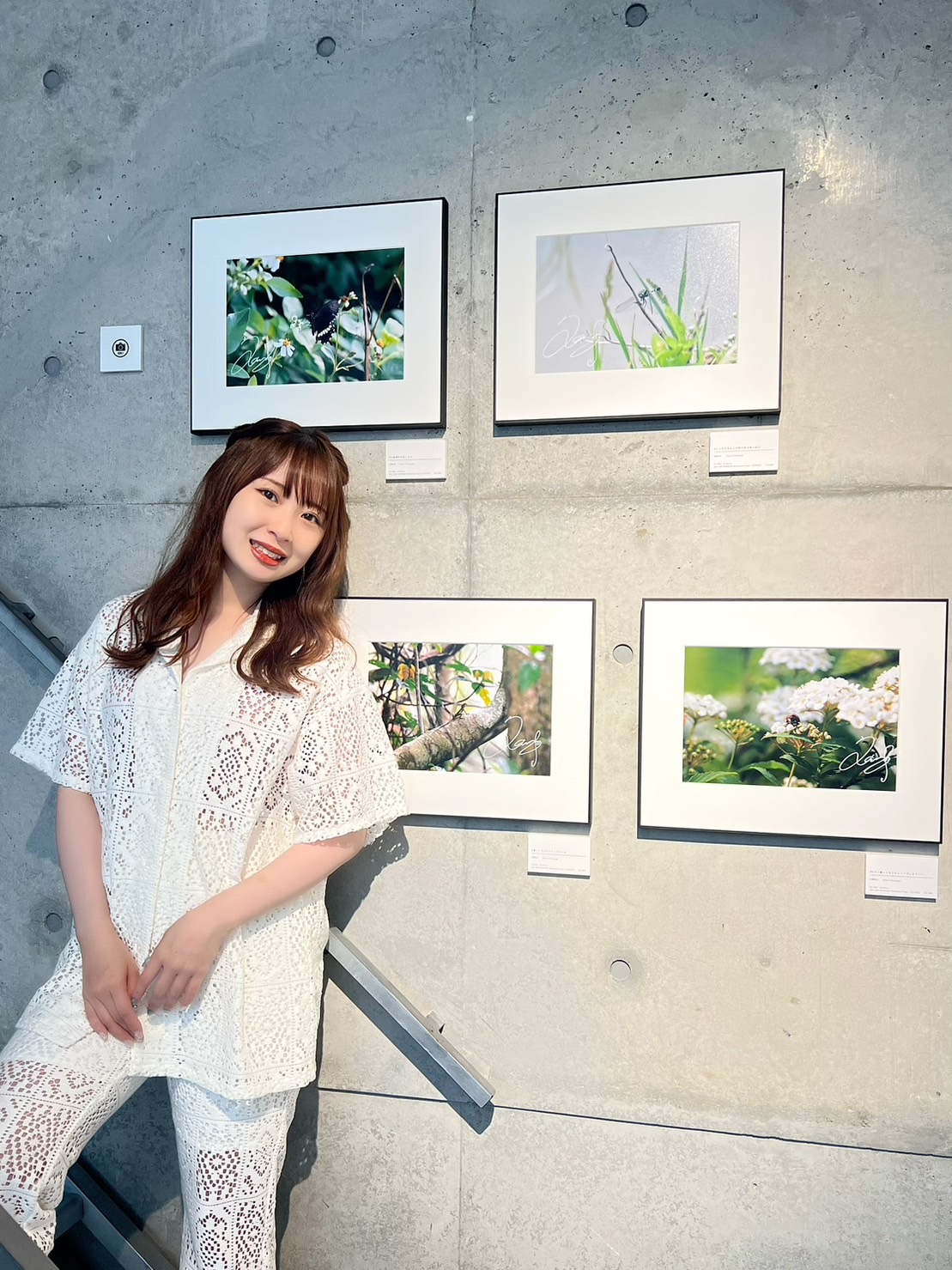 高柳明音、自然をテーマにした写真展「Nature」が好評！