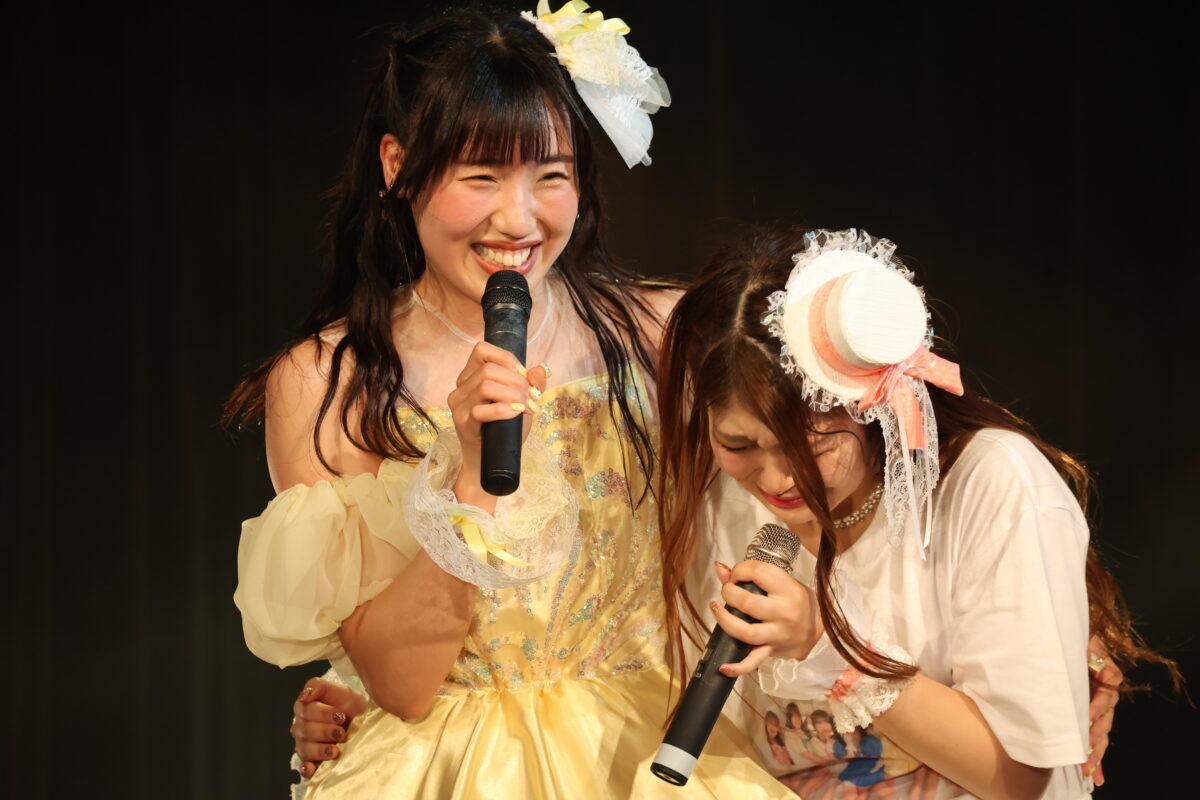 エラバレシ、涙と感動の真田美璃、小熊めう卒業ライブレポート！