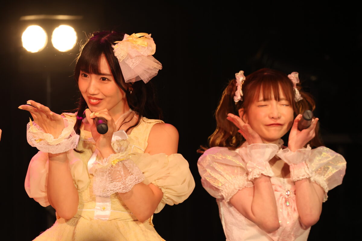 エラバレシ、涙と感動の真田美璃、小熊めう卒業ライブレポート！