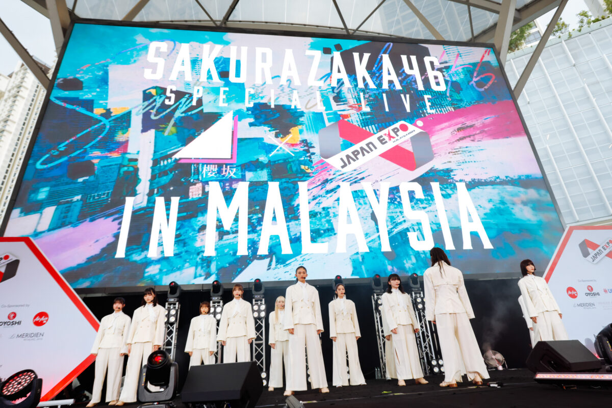マレーシアにも櫻咲く！櫻坂46がクアラルンプールに舞い降りた！