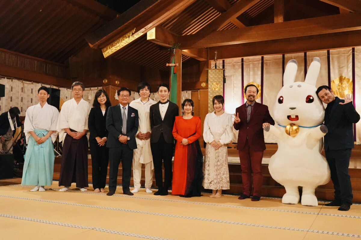 miwa、映画『神在月のこども』公開2周年フェスティバル in出雲⼤社・神楽殿での“奉納上映“に出演！「神在月のこども」、「神無-KANNA-」の2曲を披露！