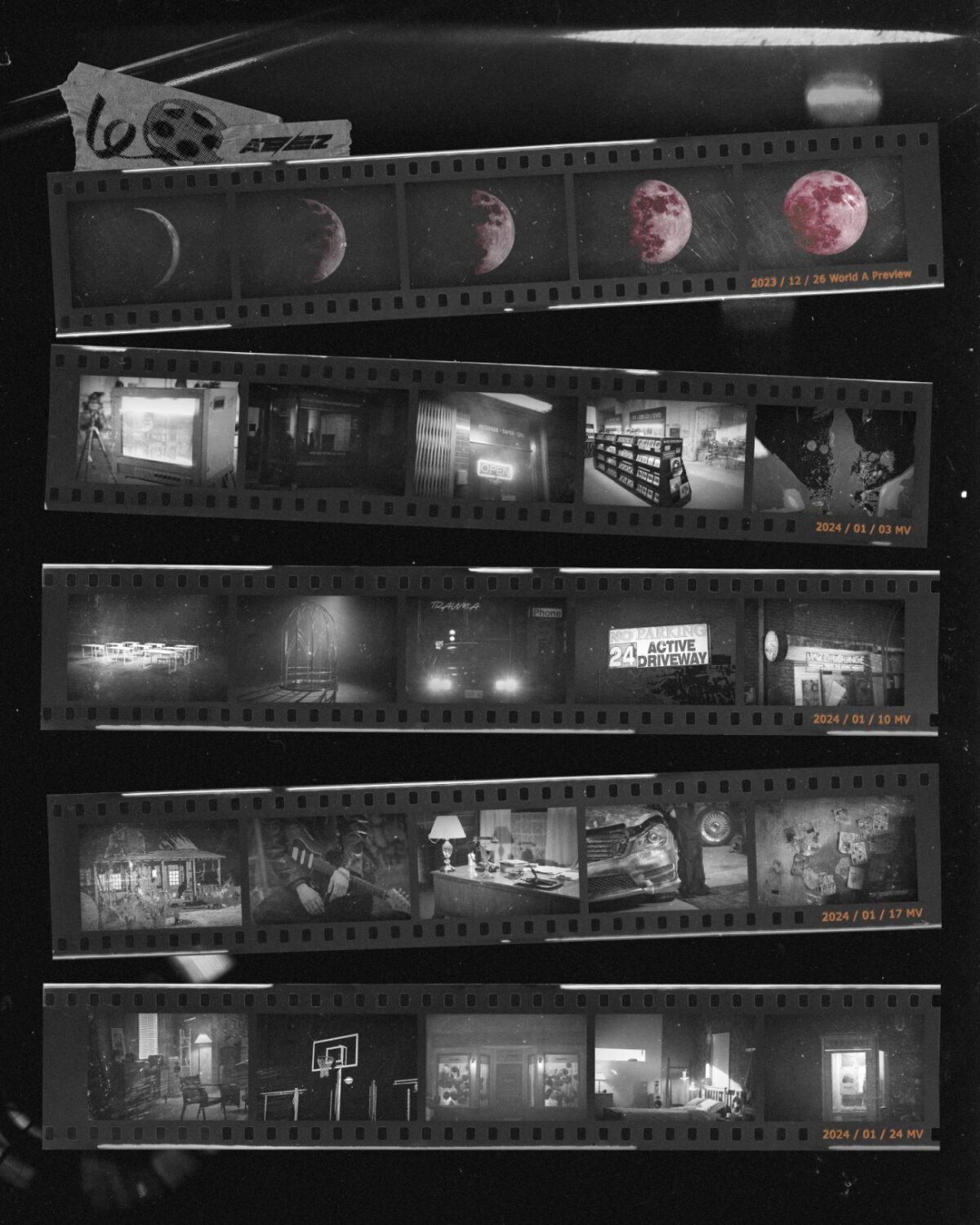 ATEEZ(エイティーズ) 2024年1月に4つのMV公開を発表！さらに「To the A」プロモーションマップもサプライズ公開！
