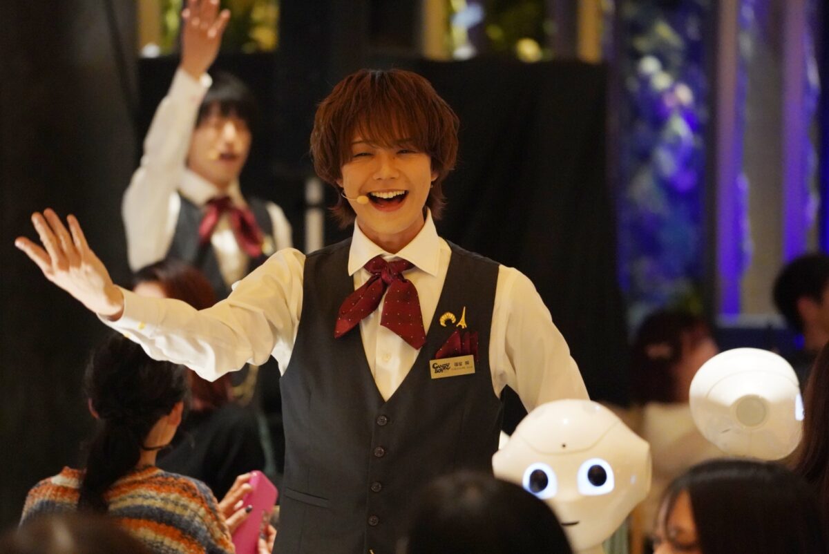 「Candy Boy」とおよそ20台の人型ロボット「Pepper」とのバレンタインの夜を彩る特別コラボレーション公演開催！