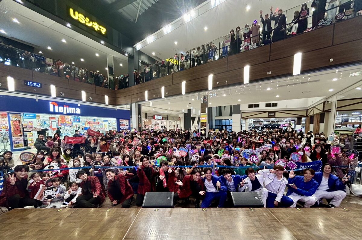 秋元康プロデュース 昭和歌謡グループ “SHOW-WA”&“MATSURI”、全21ヶ所にわたるイオンモールツアー 無事完走！