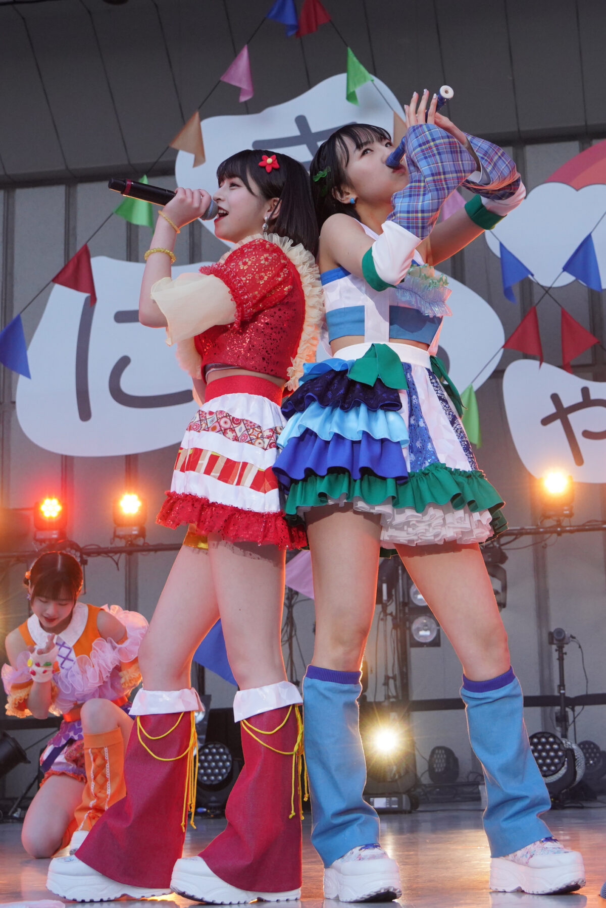日比谷野音に響く！アップアップガールズ（２）の熱いライブ！