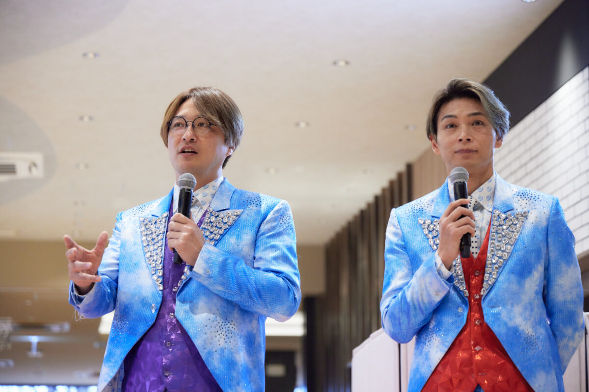 「よみうりランド眺望温泉 花景の湯」がオープン！“スーパー銭湯アイドル”の純烈が登壇、オープニングセレモニーを開催！ 温泉にまつわるトークセッションやまぐろ解体ショーを実施！