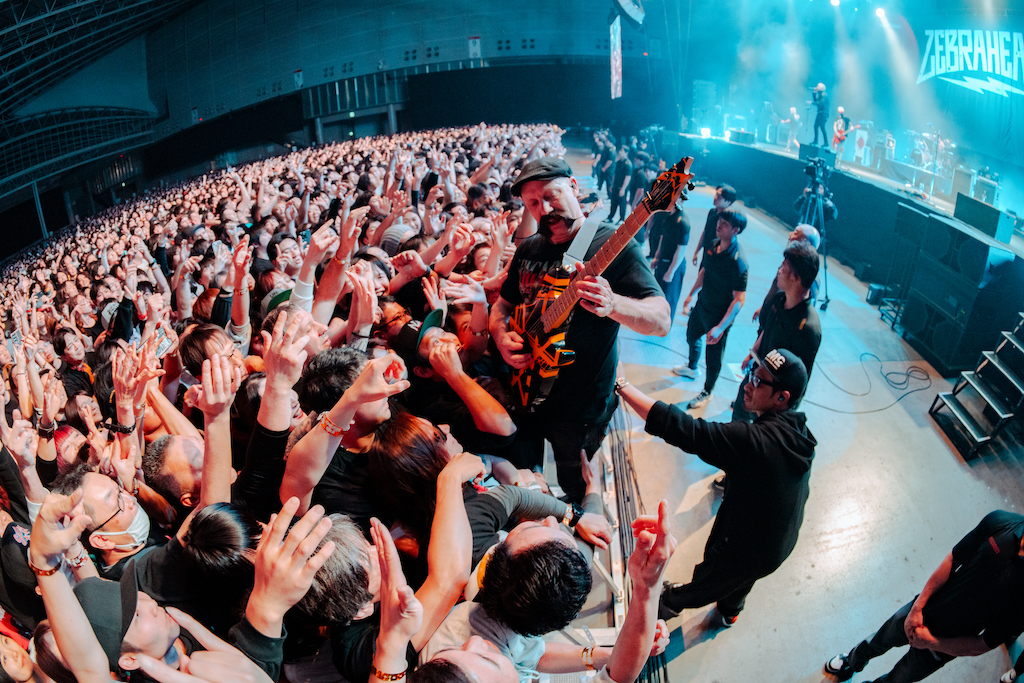 ゼブラヘッド、【PUNKSPRING2024】出演！日本のフェスは約4年半ぶり、13曲を爆走！