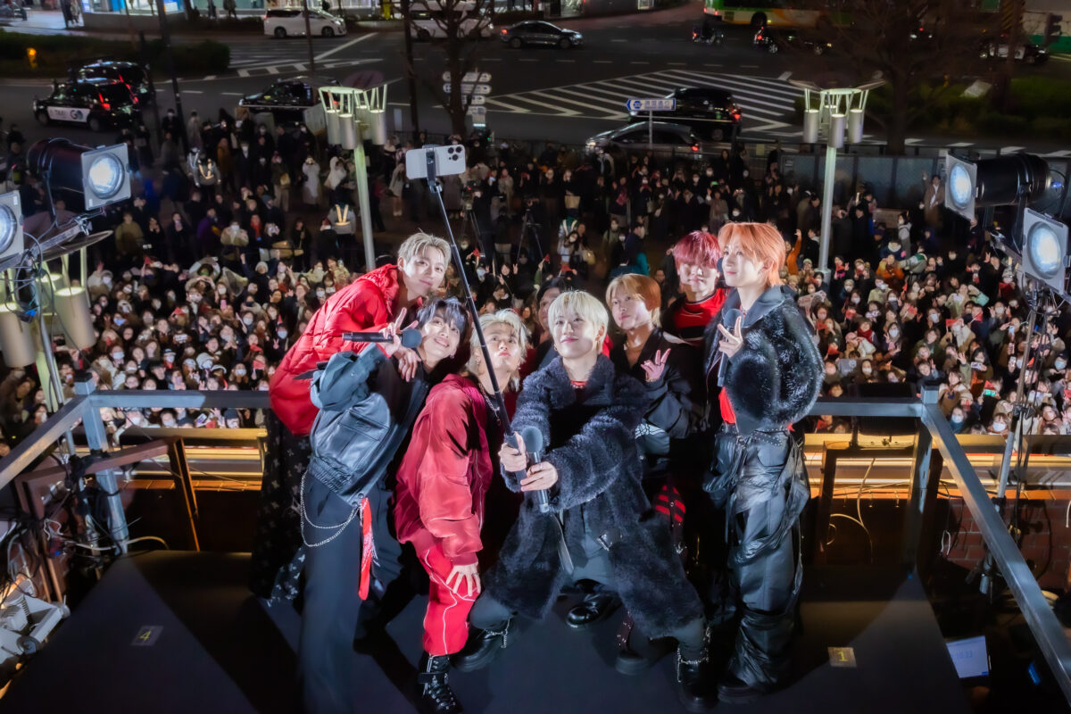 MAZZEL 1st Album『Parade』の発売を記念して西武新宿駅PePe前広場にてシークレットイベント開催！！ 新曲「ICE feat.REIKO」のMusic Videoも公開！