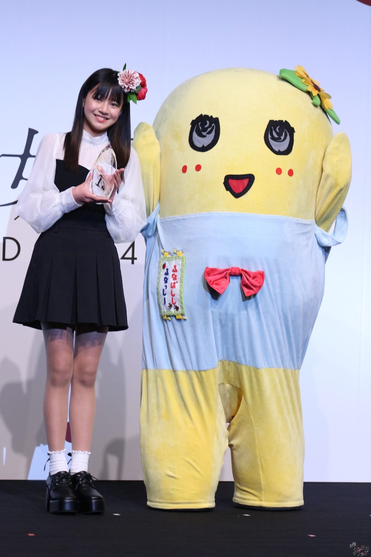 『美少女図鑑AWARD 2024』グランプリに14歳の小原あめりさん “めるるさんが憧れで目標”“織田信長への愛は日本一”ふなっしーからアドバイスもらう