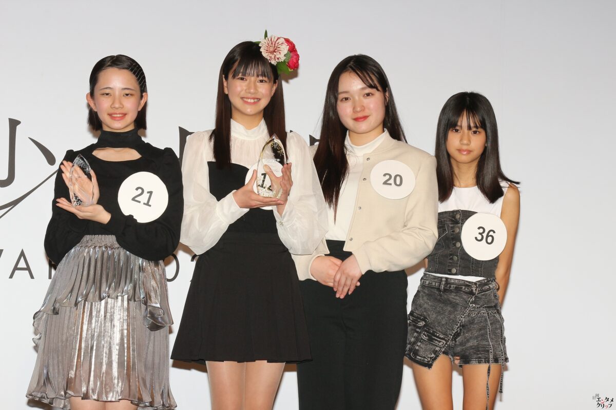 『美少女図鑑AWARD 2024』グランプリに14歳の小原あめりさん “めるるさんが憧れで目標”“織田信長への愛は日本一”ふなっしーからアドバイスもらう