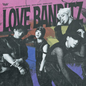 4人組ボーイズグループ“OWV”、2024年6月12日発売、9th single『LOVE BANDITZ』ハートと王冠が印象的なジャケット写真を公開！