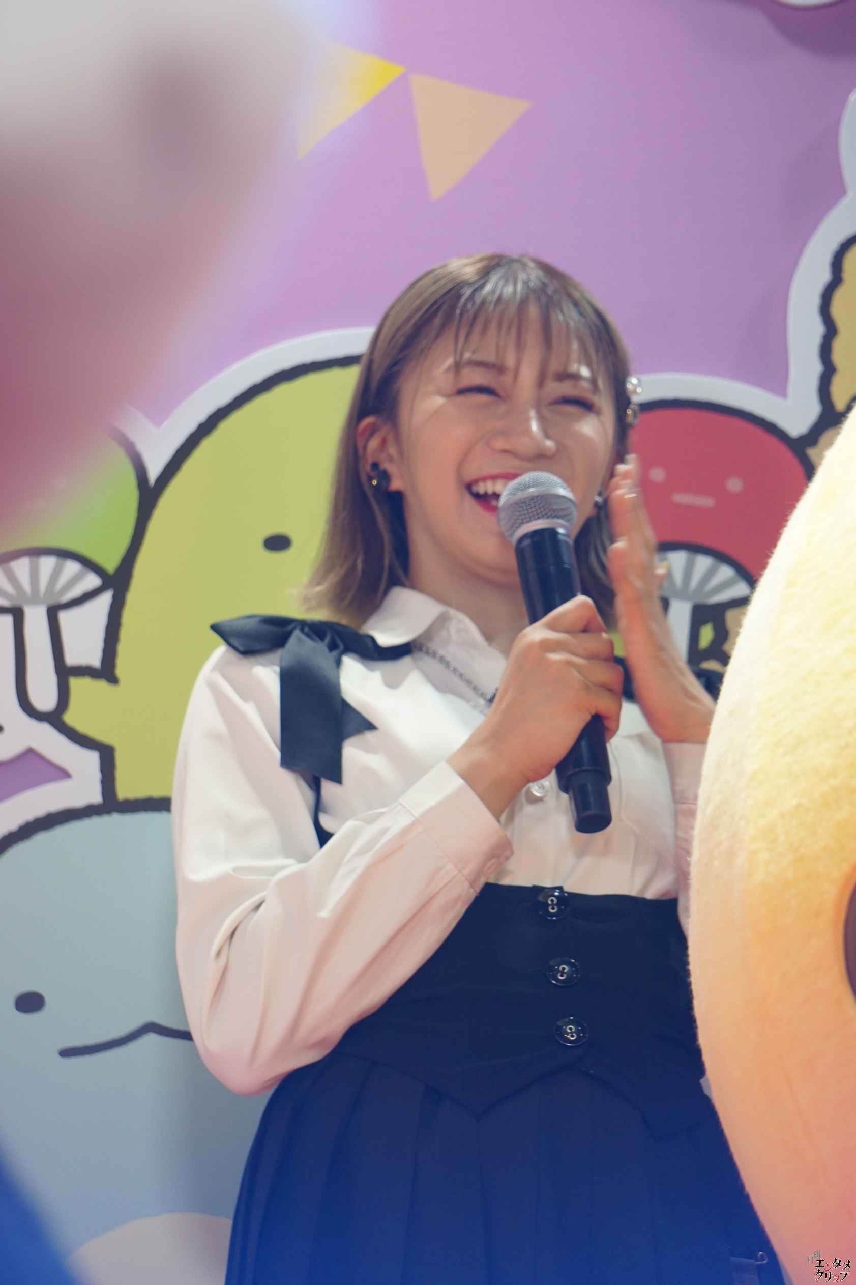 【ニコニコ超会議2024】私立恵比寿中学 星名美怜・桜井えま キャラクターたちと「ベリーぎゅっとコリラックマ」を踊ってみた