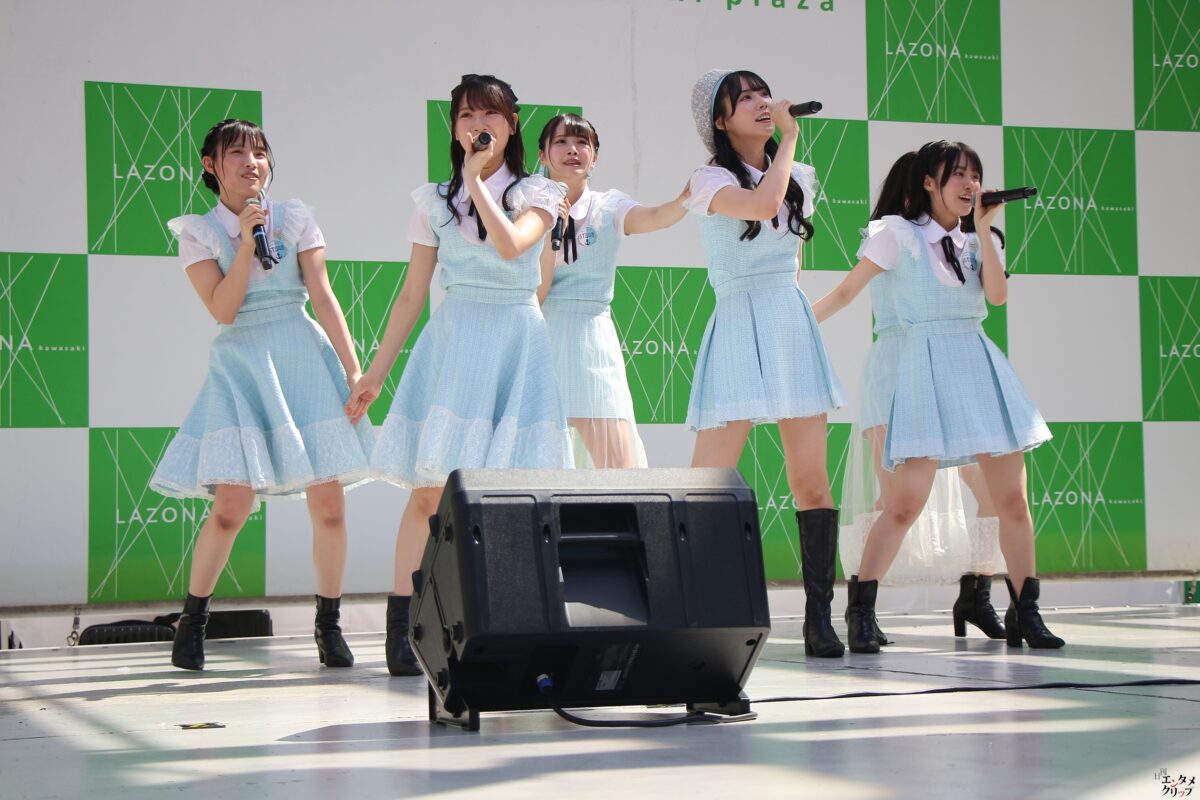 STU48 1stアルバム『懐かしい明日』の発売記念イベント開催 中村舞「STU48の歴史が詰まったようなアルバム」『千鳥の鬼レンチャン』で話題の池ちゃんもオープニングアクトで登場