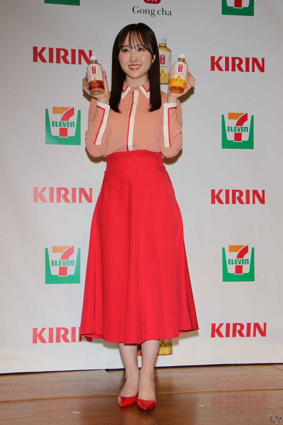 本田望結 ゴンチャ初ペットボトル新商品発表会でゴンチャ愛を語る ゴンチャで一度働くのが夢 一日店員をやりたい