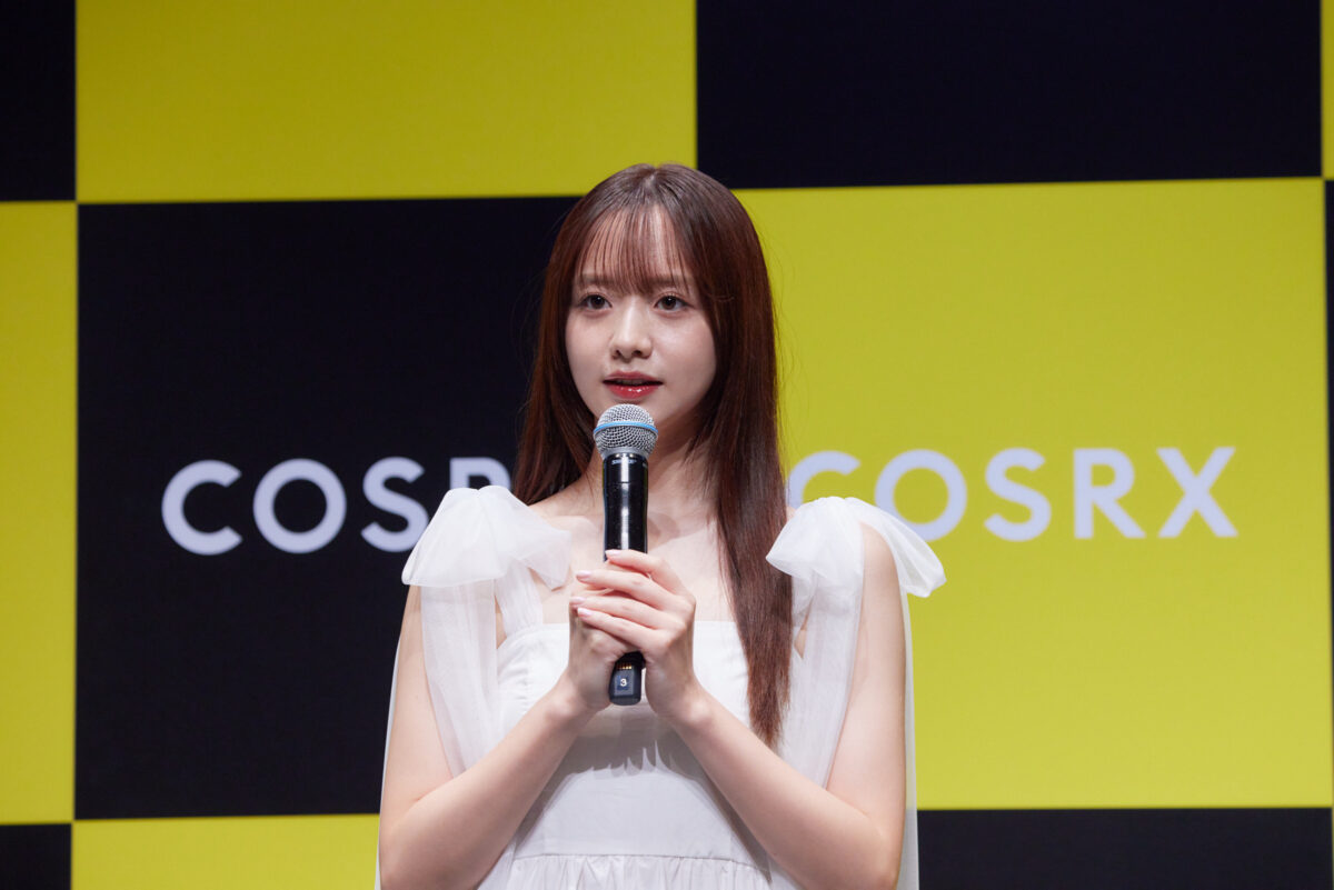 韓国のダーマコスメブランド「COSRX」の1日アンバサダーとしてタレントの森香澄が登場！『COSRX presents 秋冬スキンケアお手入れ会』開催レポート