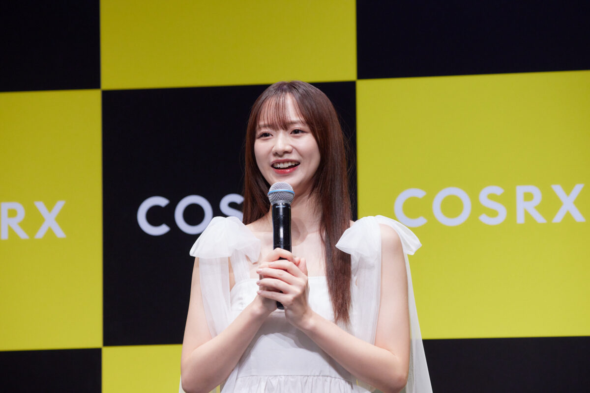 韓国のダーマコスメブランド「COSRX」の1日アンバサダーとしてタレントの森香澄が登場！『COSRX presents 秋冬スキンケアお手入れ会』開催レポート