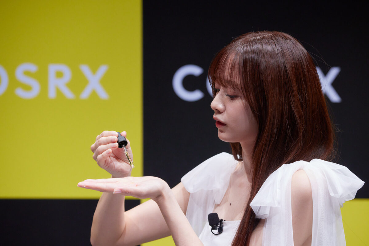 韓国のダーマコスメブランド「COSRX」の1日アンバサダーとしてタレントの森香澄が登場！『COSRX presents 秋冬スキンケアお手入れ会』開催レポート
