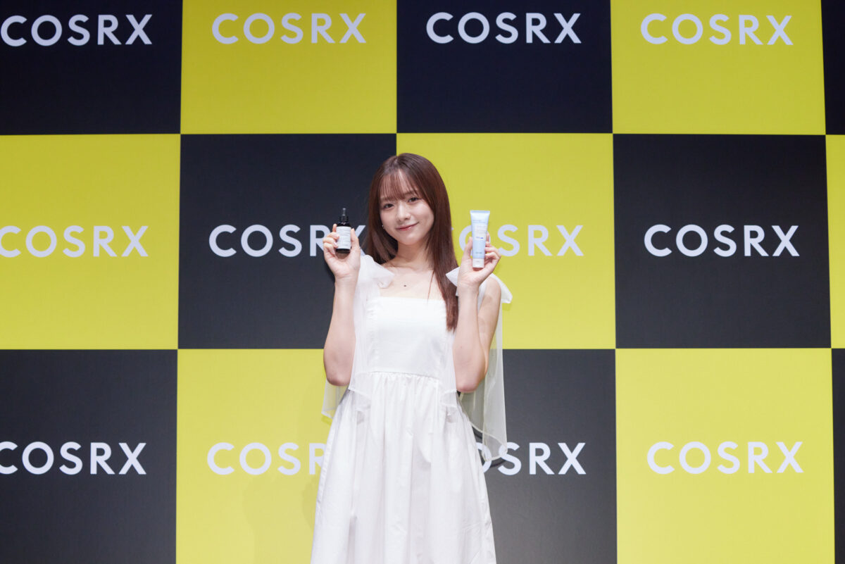 韓国のダーマコスメブランド「COSRX」の1日アンバサダーとしてタレントの森香澄が登場！『COSRX presents 秋冬スキンケアお手入れ会』開催レポート