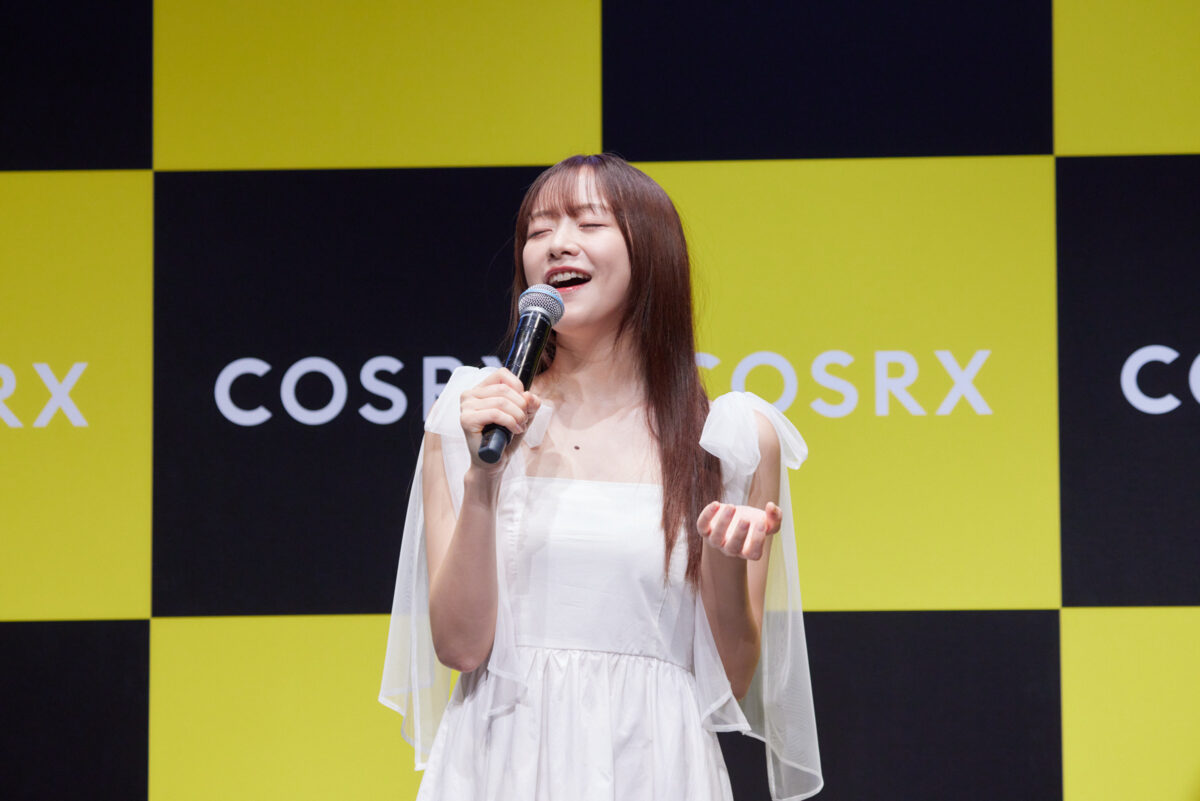 韓国のダーマコスメブランド「COSRX」の1日アンバサダーとしてタレントの森香澄が登場！『COSRX presents 秋冬スキンケアお手入れ会』開催レポート