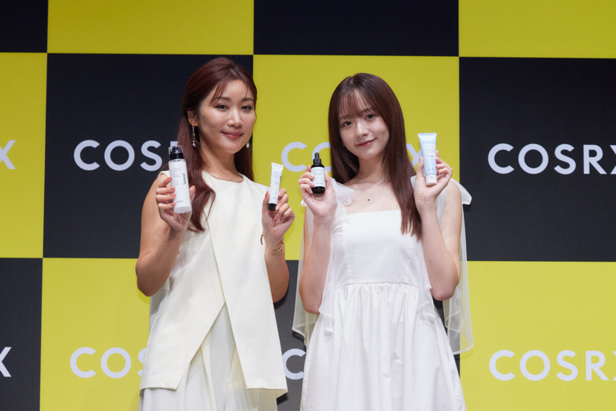 韓国のダーマコスメブランド「COSRX」の1日アンバサダーとしてタレントの森香澄が登場！『COSRX presents 秋冬スキンケアお手入れ会』開催レポート