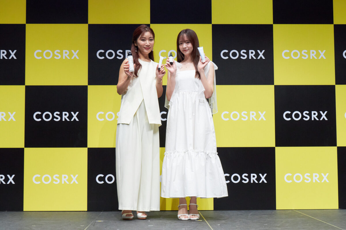 韓国のダーマコスメブランド「COSRX」の1日アンバサダーとしてタレントの森香澄が登場！『COSRX presents 秋冬スキンケアお手入れ会』開催レポート