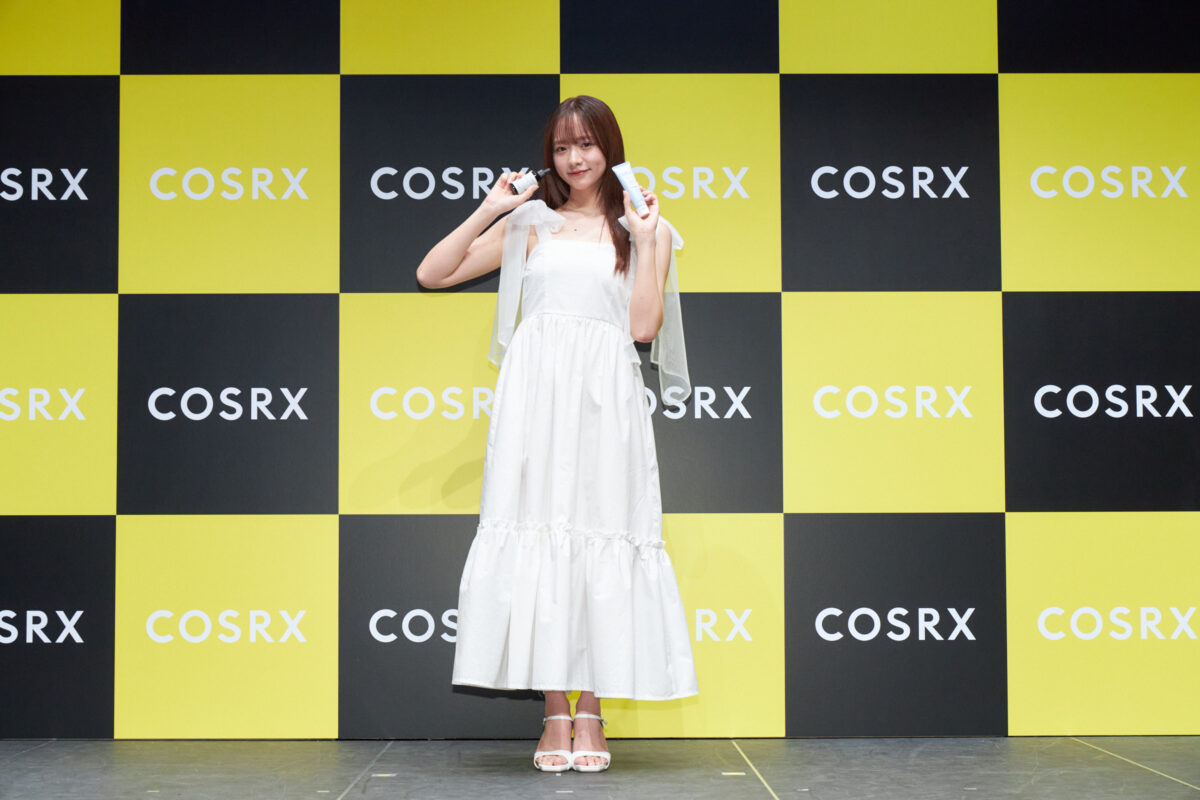 韓国のダーマコスメブランド「COSRX」の1日アンバサダーとしてタレントの森香澄が登場！『COSRX presents 秋冬スキンケアお手入れ会』開催レポート
