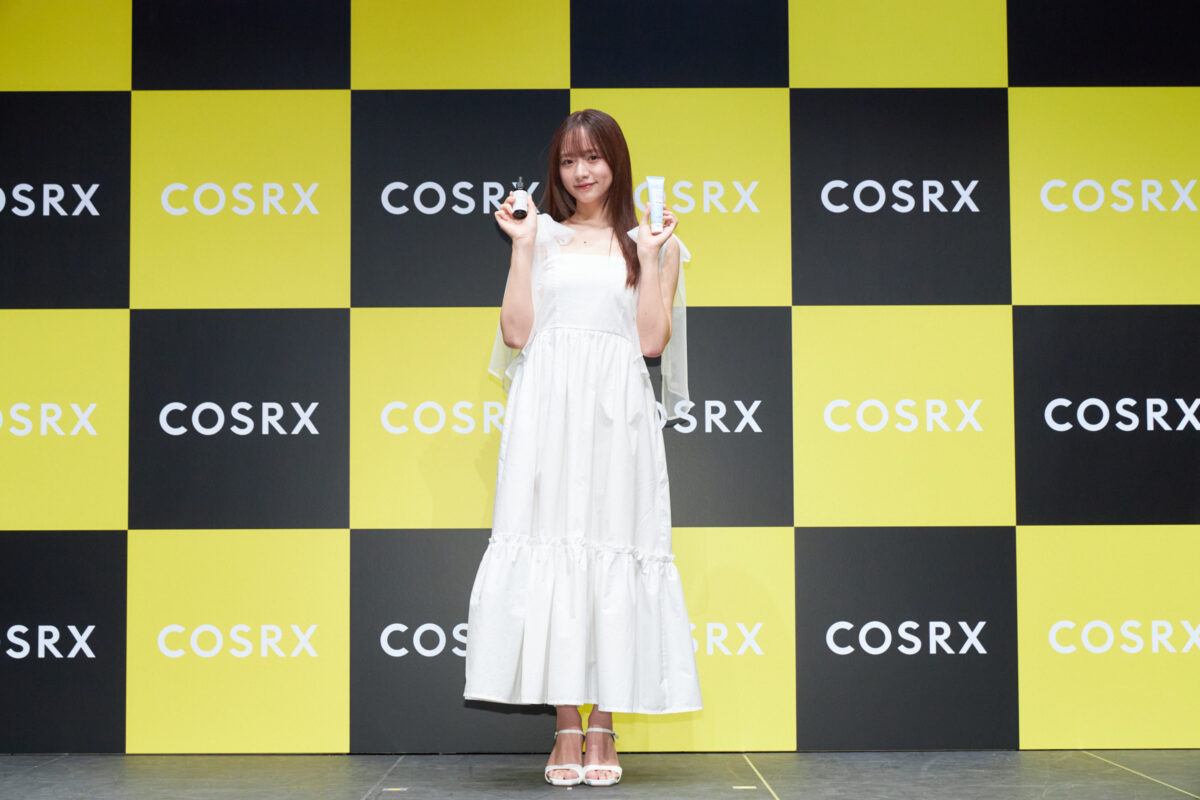 韓国のダーマコスメブランド「COSRX」の1日アンバサダーとしてタレントの森香澄が登場！『COSRX presents 秋冬スキンケアお手入れ会』開催レポート