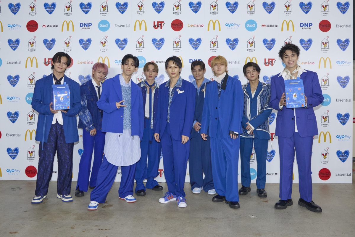 9000人が熱狂! RIIZE、超特急、MyM 出演による今年初開催のチャリティフェス The BLUE HAPPY FESTIVAL 2024 ライブレポート 39 9000人が熱狂! RIIZE、超特急、MyM 出演による今年初開催のチャリティフェス The BLUE HAPPY FESTIVAL 2024 ライブレポート